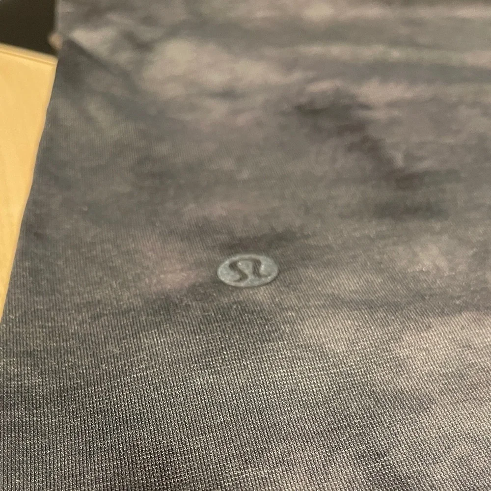 Lululemon Always Agile Tank Diamond Dye Asphalt Grey Black M